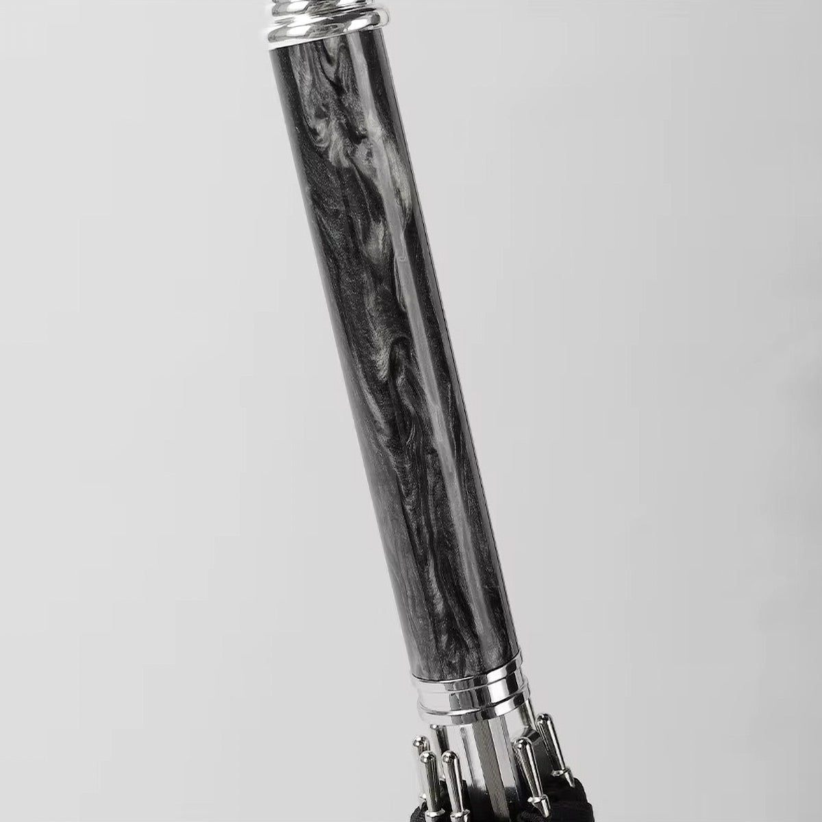 8 ball umbrella wood grain shaft detail luxury billiard design