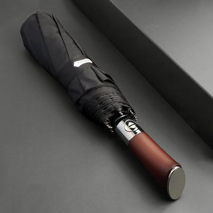 Big Folding Umbrella - Elegant Business Accessory for Men and Women