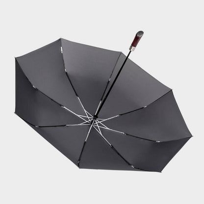 Experience Luxury with Our Business Folding Umbrella in Grey