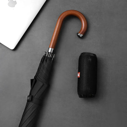 Black Classic Stick Umbrella