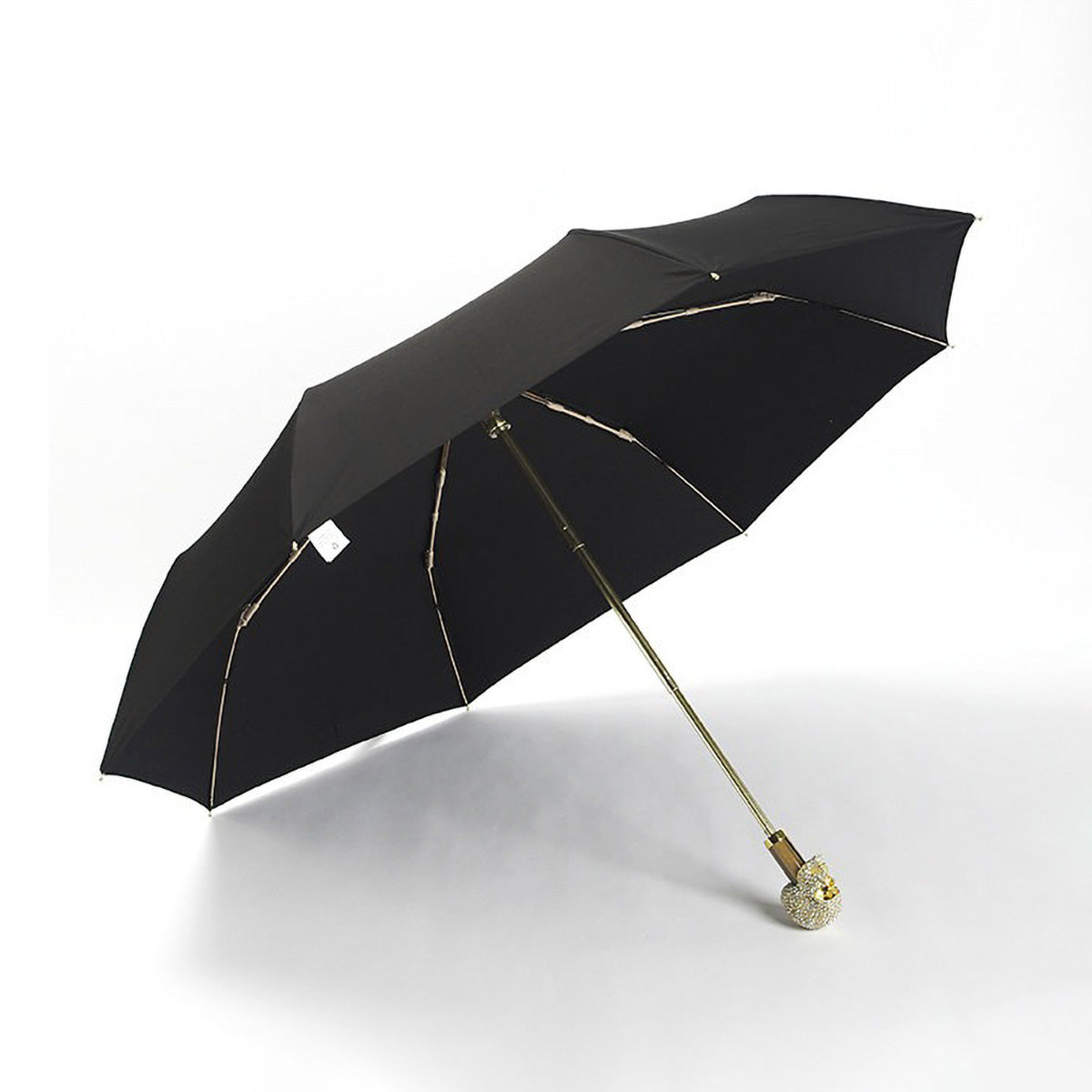 Black diamond skull umbrella designer folding design