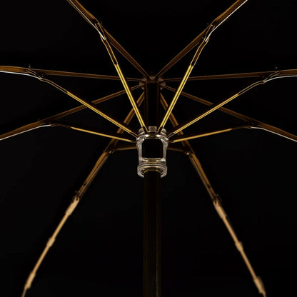 Fiberglass aluminum alloy umbrella frame windproof construction