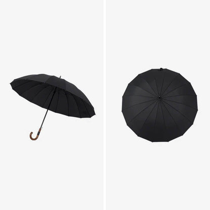 Black Luxury Large Umbrella for Gentlemen