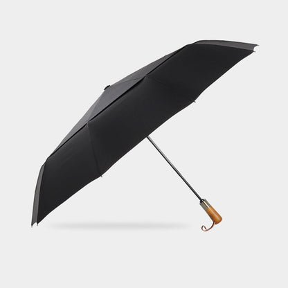 Luxury Wood-Handled Large Umbrella – Your Perfect Blend of Fashion and Functionality