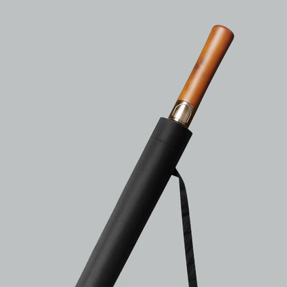 Fashionable Wooden Umbrella for Men and Women - Stay Dry in Style