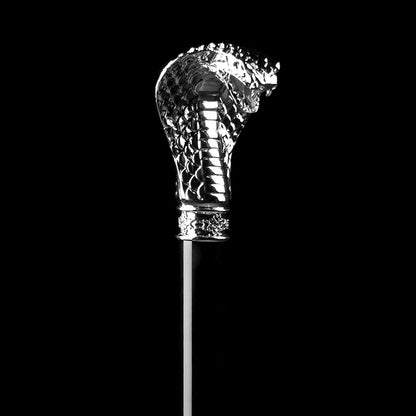 Silver Cobra Luxury Umbrella - Stylish Rain Accessory