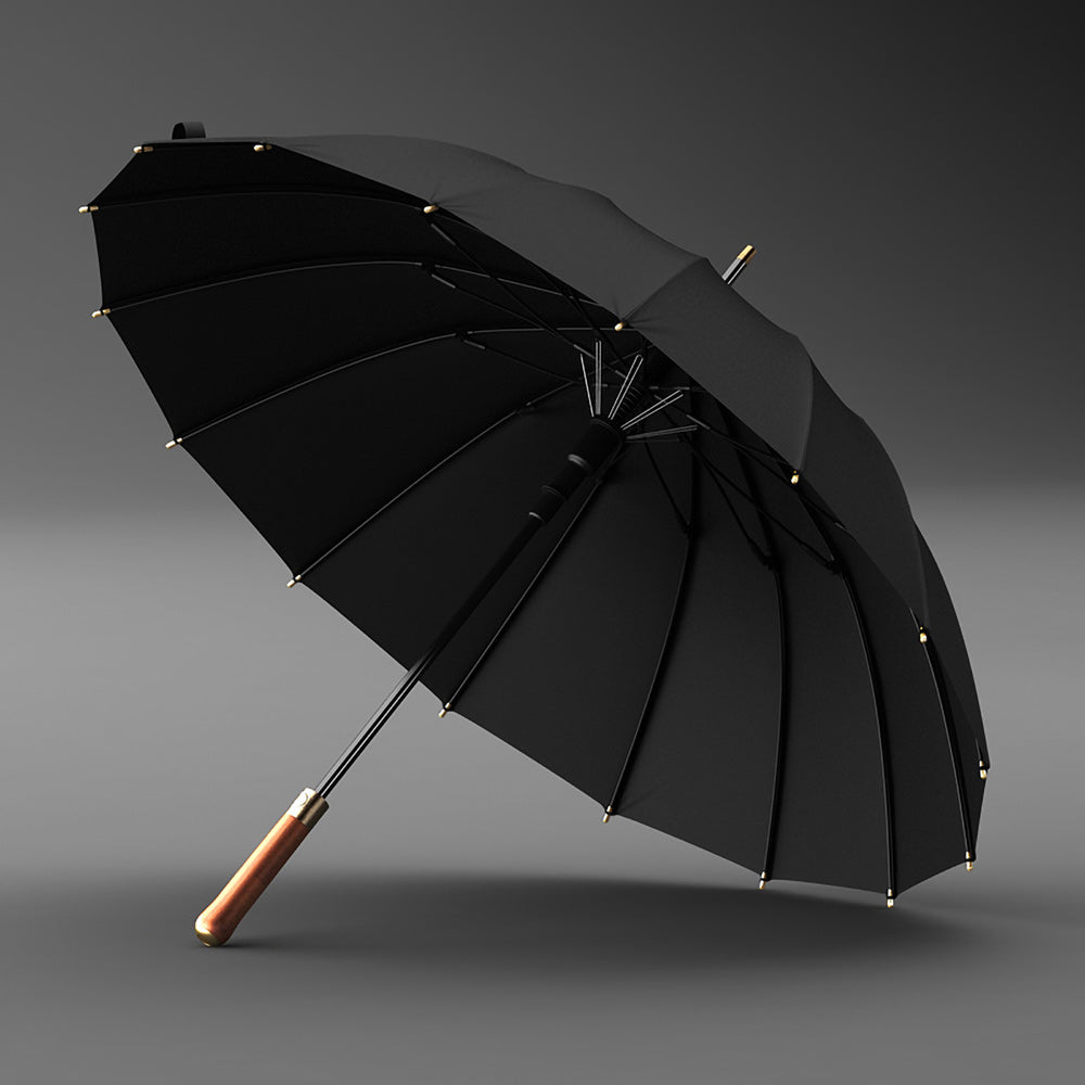 Black Luxurious Business Umbrella - Elevate Your Style with this Premium Accessory